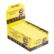 Display Chocolate Belga 55% Cacau com Amendoim – 15 Barras de 30g